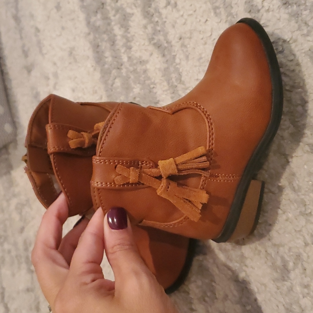 Cat & Jack brown booties